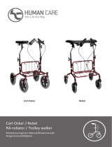 Human Care Rebel Trolley Walker Kasutusjuhend