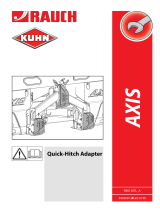 Rauch Quick-Hitch Adapter AXIS 30 paigaldusjuhend