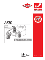 Rauch Quick-Hitch Adapter AXIS 50 paigaldusjuhend