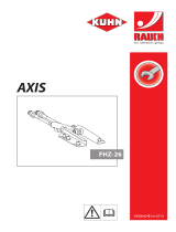 Rauch Hydr. Fernbedienung FHZ 26 (AXIS W) paigaldusjuhend