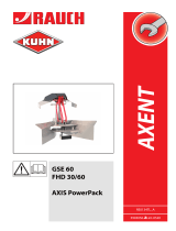 Rauch AXENT - GSE-60 paigaldusjuhend