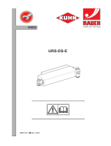 Rauch Umrüstsatz, Dosierschieber E, URS-DS-E | conversion set metering valve E, URS-DS-E paigaldusjuhend