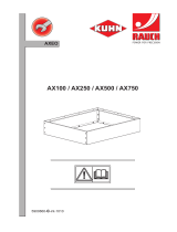 Rauch Aufsätze AX 100 / AX 250 / AX 500 / AX 750 | extension AX 100 / AX 250 / AX 500 / AX 750 paigaldusjuhend