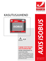 Rauch AXIS M W ISOBUS Kasutusjuhend