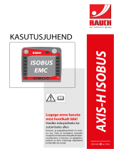 Rauch AXIS-H 50 EMC+W / 30 EMC / 30 EMC+W ISOBUS Kasutusjuhend