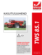 Rauch TWS 85.1 Kasutusjuhend