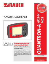 Rauch QUANTRON-A | AXIS M / MDS Kasutusjuhend