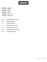 Miele PFD 101 Installation Plan