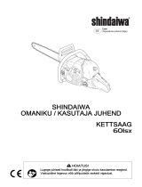 Shindaiwa 601SX Kasutusjuhend