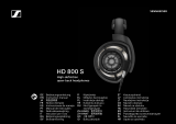 Sennheiser HD 800 S Kasutusjuhend