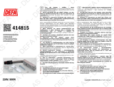 DEFA D414815 Assembly Instructions