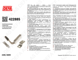 DEFA D422885 Assembly Instructions