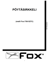 Fox FEM36527 Kasutusjuhend