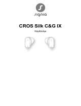 Signia CROS Silk C&G IX Kasutusjuhend