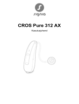 Signia CROS Pure 312 AX Kasutusjuhend