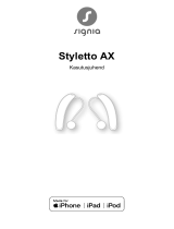 Signia Styletto 1AX Kasutusjuhend