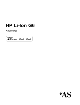 AUDIOSERVICE HP Li-Ion 8 G6 Kasutusjuhend