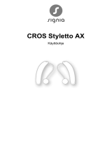 Signia CROS Styletto AX Kasutusjuhend