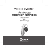 Widex EVOKE E-FA 110 DEMO Kasutusjuhend