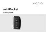 Signia miniPocket Kasutusjuhend