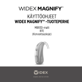 Widex MAGNIFY MBR3D Kasutusjuhend