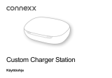 connexx Custom Charger Station Kasutusjuhend