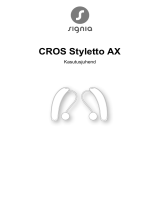 Signia CROS Styletto AX Kasutusjuhend