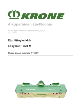 Krone BA EasyCut F 320 M Kasutusjuhend