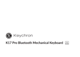 Keychron K17 Pro Kasutusjuhend
