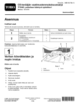 Toro CE Bagger Compliance Kit, Titan Zero Turn Riding Mower paigaldusjuhend