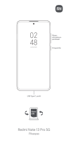 Mi Redmi Note 13 Pro 5G Kasutusjuhend