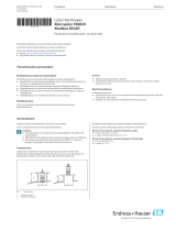 Endres+Hauser KA Micropilot FMR20 Modbus RS485 Short Instruction