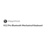 Keychron K12 Pro Kasutusjuhend