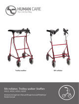 Human Care 43211 Trolley Walker Kasutusjuhend