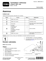 Toro Actuator Replacement Kit, Z Master 4000 Series paigaldusjuhend