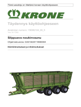 Krone EzBA Meldungen – Parameter Kasutusjuhend