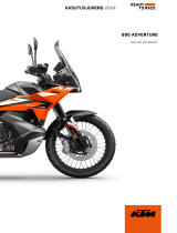 KTM 890 Adventure Omaniku manuaal