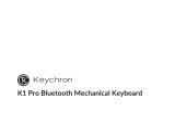 Keychron K1Pro Kasutusjuhend