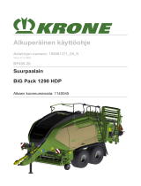 Krone BA BiG Pack 1290 HDP (BP405-20) Kasutusjuhend