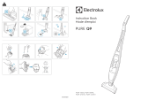 Electrolux PQ91-40GG PURE Q9 TRÅDLØS STØVSUGER Kasutusjuhend