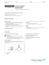 Endres+Hauser KA Micropilot FMR20 Modbus RS485 Short Instruction