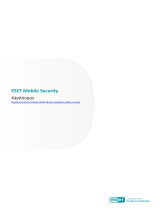 ESET Mobile Security for Android 9 Google Play Omaniku manuaal