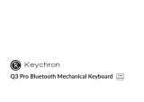 Keychron Q3 Pro Kasutusjuhend