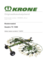 Krone BA Swadro TC 1000 Kasutusjuhend