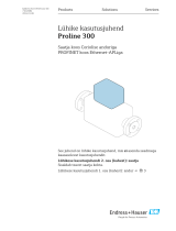 Endres+Hauser KA Proline 300 Short Instruction