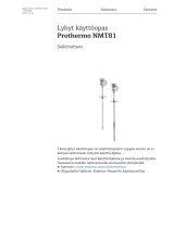 Endres+Hauser Prothermo NMT81 Short Instruction