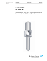 Endres+Hauser BA OUSTF10 Kasutusjuhend